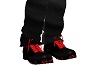 Blk/Red Boots