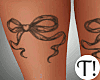 T! Bk Leg Bows Tatt LLT