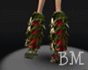 Christmas Rave Boots