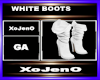 WHITE BOOTS