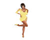 Yellow Silk shoe