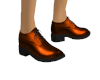 M Orange Dress Shoes