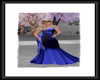 blue gala dress