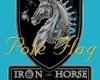 ~K~Iron Horse Pole Flag