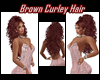 Red Brown Curley Hair