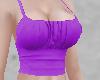 A~ Violet Frill Croptop