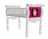 Pink Care Bear Crib