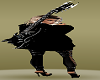 Punk Rocker Guitar Black Jeans
