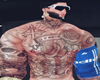 MUSCLE TATTOO BLUE