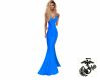 Blue Evening Gown +Shoes