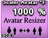 Scaler Avatar *F 1000%