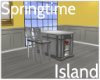 :Spring Kitchen Island: