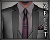 |LZ|Grey Suit Purple