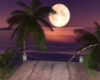 Purple night beach