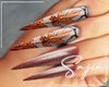S! Long Nails*autumn