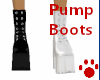 B/W Pump Boots