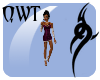 QWT SassyLace ~ Plum