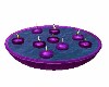 PURPLE FLOATING CANDLES
