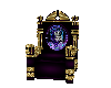 gold/purple tiger throne