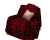 🎄Armchair Xmas Plaid