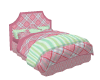Pink Plaid Bed