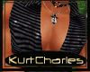 [KC]BLK MUSCLE STRIPE