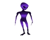 Purple Dancing Alien