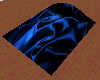 Blue Silk Cuddle Blanket