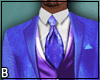 Purple Blue Full Suit