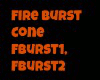 Fire Burst Cone Light