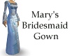 Marys Bridesmaid Gown