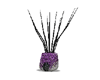 Black and Purple Vase