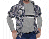 Mens Blue Camouflage