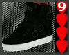 J9~Black Sneakers Male