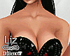 Valentines Hearts Black