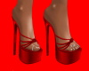 Mara Red Summer Heels