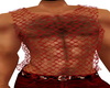 Muscled Red Fishnet M