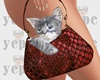 Red Bag with Cat