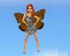 Dress w butterfly wings