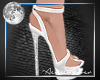 [AD] White Wedding Heels