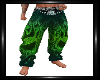 |PD| green skull pants