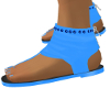 Light Blue Sandals {F}