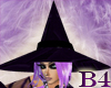 *B4* Purple Witch Hat