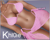 K Pink Neo kini set