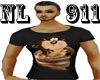 [NL911]TAZZ T-Shirt  BLK