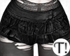 T! Black Goth Skirt RL