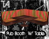Pub Booth W/ Table