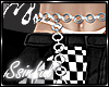 ✘Black & White Pants