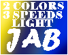 Light 2 colors 3 speeds