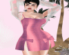 MxU-Pink Dress+Top